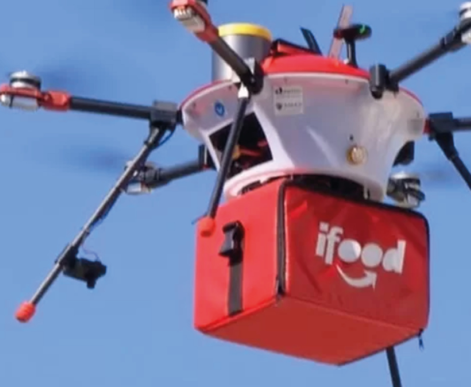 Imagina receber seu pedido do iFood por um drone?